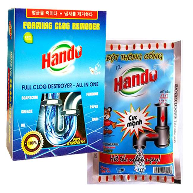 Bột thông bồn rửa bát Hando