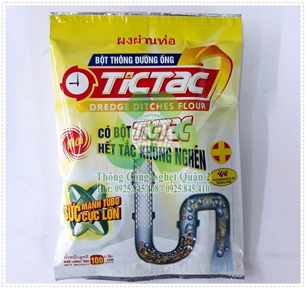 Vi sinh thông cầu cống nghẹt