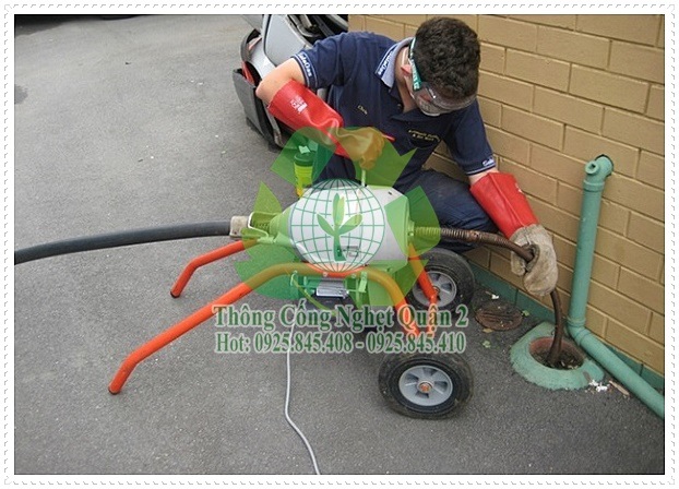 Thông cống nghẹt chuyên nghiệp quận 8