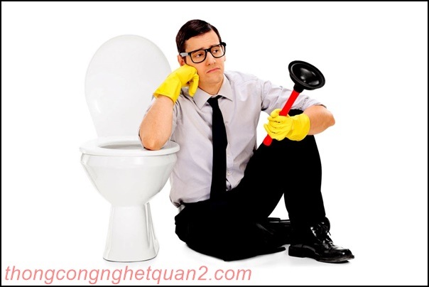 dấu hiệu bồn cầu bị nghẹt