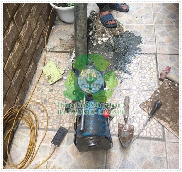 Cách khắc phục đường thoát nước quá thấp so với mực nước cống chính