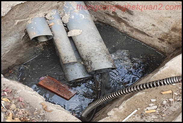 nguyên nhân cống bị nghẹt