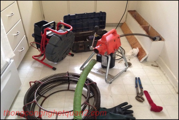 Dụng cụ th&ocirc;ng tắc cống chuy&ecirc;n nghiệp