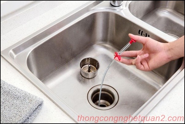 Dụng cụ th&ocirc;ng tắc đường ống lavabo