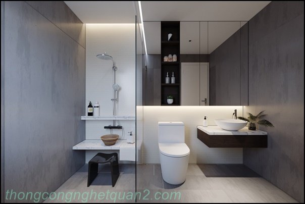 Ch&uacute; &yacute; vị tr&iacute; lắp đặt bồn cầu với giường ngủ