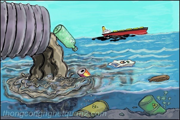 &Ocirc; nhiễm m&ocirc;i trường hệ sinh th&aacute;i biển