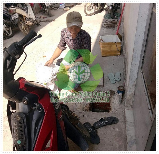 Cách xử lý đường thoát nước quá thấp so với mực nước cống chính