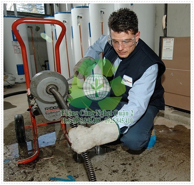 Dịch vụ thông cống nghẹt quận 7