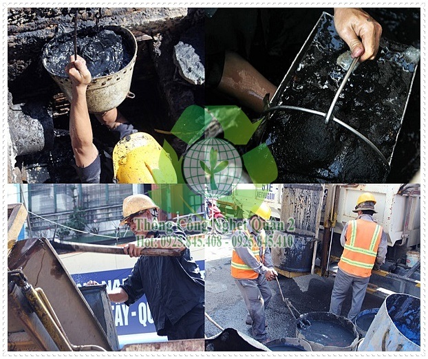 Cách thông cống nghẹt huyện Hóc Môn